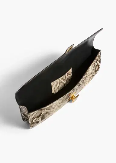 Khaite Blake Long Clutch In Natural Python | Thumbnail 3 Khaite Blake Long Clutch In Natural Python | Thumbnail 3