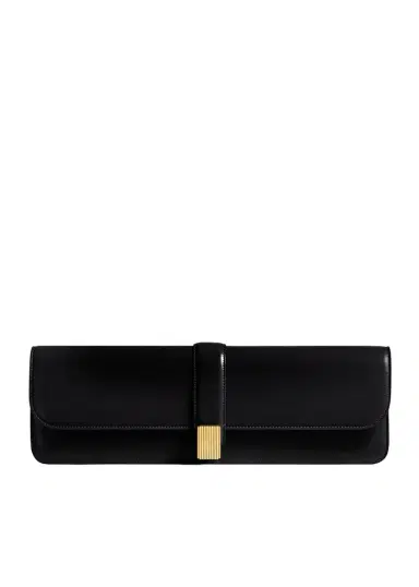 Khaite Blake Long Clutch In Black | Thumbnail 1 Khaite Blake Long Clutch In Black | Thumbnail 1