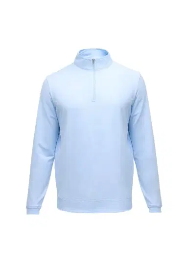 Peter Millar Men's Perth Micro-Stripe Half-Zip Sweater | Thumbnail 1 Peter Millar Men's Perth Micro-Stripe Half-Zip Sweater | Thumbnail 1