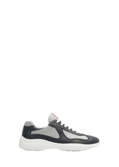 Prada Men's Americas Cup Leather Trainer Sneakers | Thumbnail 1 Prada Men's Americas Cup Leather Trainer Sneakers | Thumbnail 1