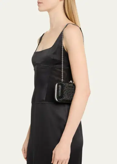 Judith Leiber Couture Long Slide Crystal Minaudiere | Thumbnail 2 Judith Leiber Couture Long Slide Crystal Minaudiere | Thumbnail 2
