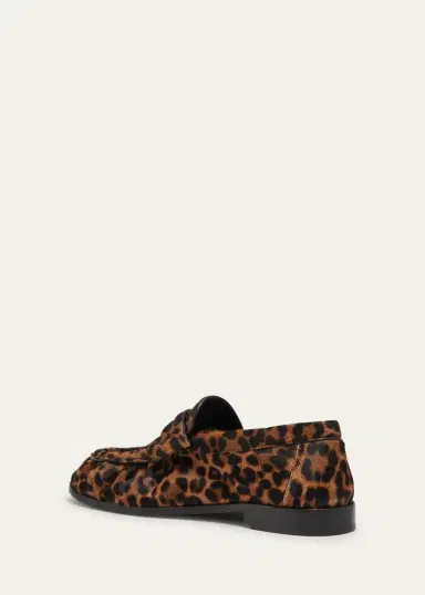 Saint Laurent Le Loafer Leopard Mocassin | Thumbnail 4 Saint Laurent Le Loafer Leopard Mocassin | Thumbnail 4