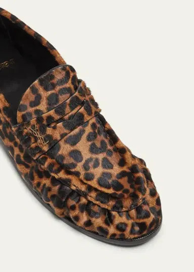 Saint Laurent Le Loafer Leopard Mocassin | Thumbnail 5 Saint Laurent Le Loafer Leopard Mocassin | Thumbnail 5