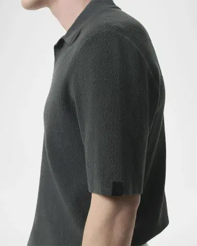 rag & bone Men's Zuma Toweling Polo Shirt | Thumbnail 5 rag & bone Men's Zuma Toweling Polo Shirt | Thumbnail 5