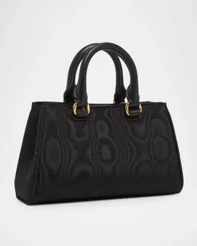 Valentino Garavani Rhinestone VLogo Moire Top-Handle Bag | Thumbnail 3 Valentino Garavani Rhinestone VLogo Moire Top-Handle Bag | Thumbnail 3