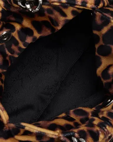 Stella McCartney Falabella Mini Leopard-Print 3-Chain Shoulder Bag | Thumbnail 4 Stella McCartney Falabella Mini Leopard-Print 3-Chain Shoulder Bag | Thumbnail 4