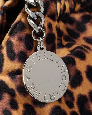 Stella McCartney Falabella Mini Leopard-Print 3-Chain Shoulder Bag | Thumbnail 6 Stella McCartney Falabella Mini Leopard-Print 3-Chain Shoulder Bag | Thumbnail 6