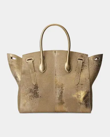 Ralph Lauren Collection Extra-Soft Ricky 33 Calf Hair & Foiled Leather Top Handle Bag | Thumbnail 3 Ralph Lauren Collection Extra-Soft Ricky 33 Calf Hair & Foiled Leather Top Handle Bag | Thumbnail 3