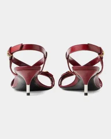 Versace Medusa 50MM Leather Sandals | Thumbnail 3 Versace Medusa 50MM Leather Sandals | Thumbnail 3