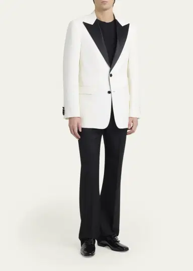 Valentino Garavani Men's Pas Des Dieux Oxfords in Patent Leather | Thumbnail 3 Valentino Garavani Men's Pas Des Dieux Oxfords in Patent Leather | Thumbnail 3
