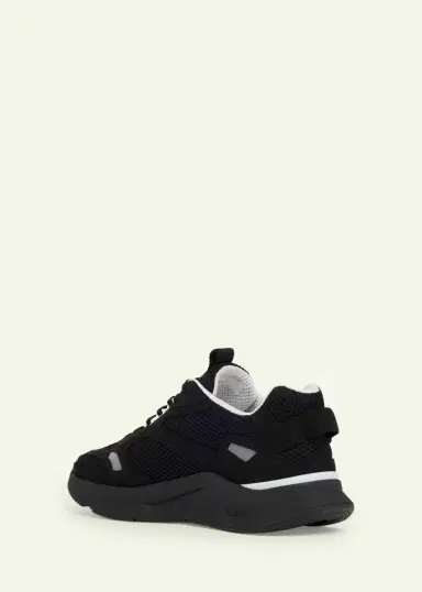 Valentino Garavani Men's V-Logo Mesh Sneakers | Thumbnail 4 Valentino Garavani Men's V-Logo Mesh Sneakers | Thumbnail 4