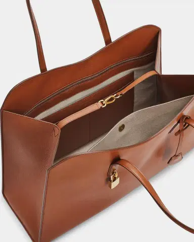 Stella McCartney Ryder Embossed Faux-Leather Weekender Bag | Thumbnail 4 Stella McCartney Ryder Embossed Faux-Leather Weekender Bag | Thumbnail 4