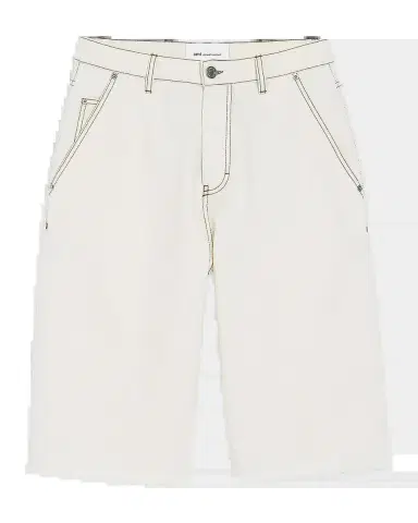 AMI PARIS Wide-Leg Denim Shorts | Thumbnail 2 AMI PARIS Wide-Leg Denim Shorts | Thumbnail 2