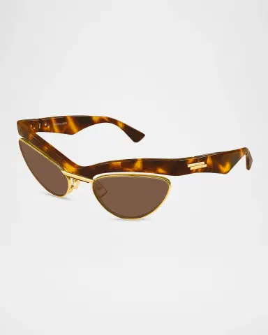 Bottega Veneta Tortoiseshell Cat Eye Sunglasses | Thumbnail 2 Bottega Veneta Tortoiseshell Cat Eye Sunglasses | Thumbnail 2
