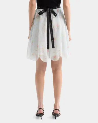 Marc Jacobs Blurred Floral Chiffon Skirt | Thumbnail 3 Marc Jacobs Blurred Floral Chiffon Skirt | Thumbnail 3