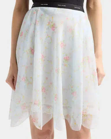Marc Jacobs Blurred Floral Chiffon Skirt | Thumbnail 5 Marc Jacobs Blurred Floral Chiffon Skirt | Thumbnail 5