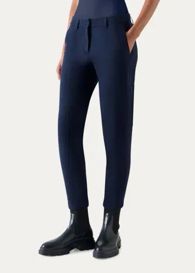 Akris punto Mila Wool Tapered-Leg Ankle Cargo Pants | Thumbnail 4 Akris punto Mila Wool Tapered-Leg Ankle Cargo Pants | Thumbnail 4