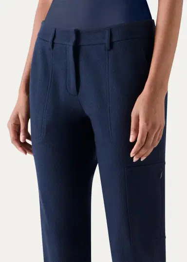 Akris punto Mila Wool Tapered-Leg Ankle Cargo Pants | Thumbnail 5 Akris punto Mila Wool Tapered-Leg Ankle Cargo Pants | Thumbnail 5
