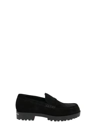 Christian Louboutin Men's Cavavin Leather Lug-Sole Penny Loafers | Thumbnail 1 Christian Louboutin Men's Cavavin Leather Lug-Sole Penny Loafers | Thumbnail 1