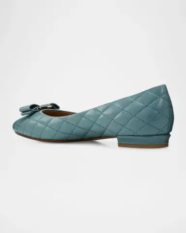 FERRAGAMO Varina Quilted Leather Ballet Flats | Thumbnail 4 FERRAGAMO Varina Quilted Leather Ballet Flats | Thumbnail 4