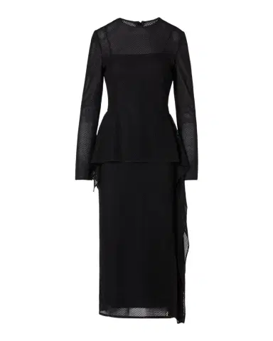 Akris Semi-Sheer Technical Mesh Midi Dress | Thumbnail 1 Akris Semi-Sheer Technical Mesh Midi Dress | Thumbnail 1