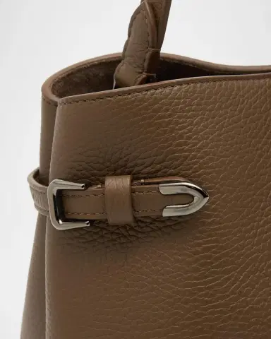 Brunello Cucinelli Grain Leather Shoulder Bag | Thumbnail 5 Brunello Cucinelli Grain Leather Shoulder Bag | Thumbnail 5
