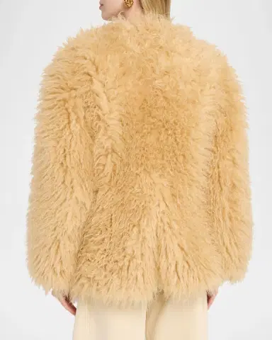 Isabel Marant Mylae Faux-Fur Coat | Thumbnail 3 Isabel Marant Mylae Faux-Fur Coat | Thumbnail 3
