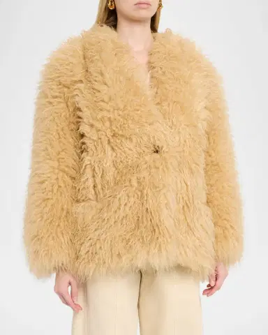 Isabel Marant Mylae Faux-Fur Coat | Thumbnail 4 Isabel Marant Mylae Faux-Fur Coat | Thumbnail 4