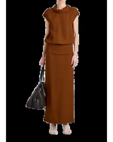 Proenza Schouler Liora Heavy Sable Maxi Skirt | Thumbnail 6 Proenza Schouler Liora Heavy Sable Maxi Skirt | Thumbnail 6