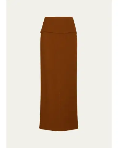 Proenza Schouler Liora Heavy Sable Maxi Skirt | Thumbnail 1 Proenza Schouler Liora Heavy Sable Maxi Skirt | Thumbnail 1