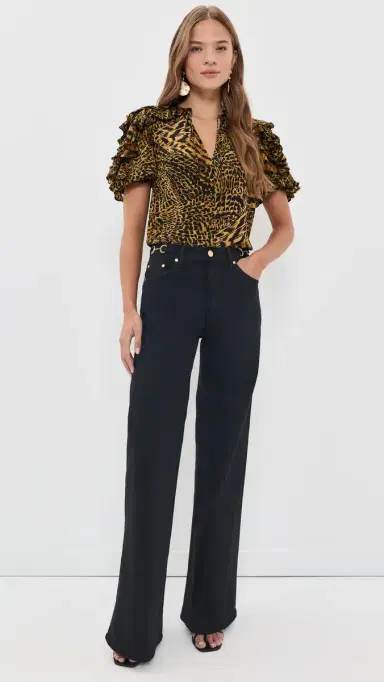 Ulla Johnson The Stretch Valory Flare Jean | Thumbnail 5 Ulla Johnson The Stretch Valory Flare Jean | Thumbnail 5