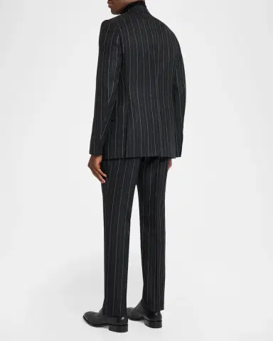 Tom Ford Men's Hairline Stripe Single-Breasted Suit | Thumbnail 3 Tom Ford Men's Hairline Stripe Single-Breasted Suit | Thumbnail 3