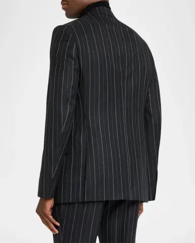 Tom Ford Men's Hairline Stripe Single-Breasted Suit | Thumbnail 5 Tom Ford Men's Hairline Stripe Single-Breasted Suit | Thumbnail 5