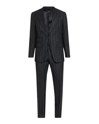 Tom Ford Men's Hairline Stripe Single-Breasted Suit | Thumbnail 1 Tom Ford Men's Hairline Stripe Single-Breasted Suit | Thumbnail 1