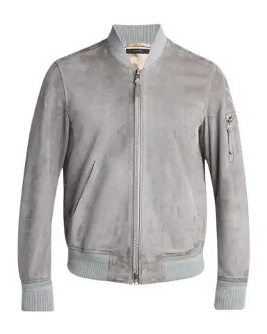 Tom Ford Men's Suede Bomber Jacket | Thumbnail 1 Tom Ford Men's Suede Bomber Jacket | Thumbnail 1