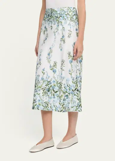 Alice + Olivia Maeve Mid-Length Slip Skirt | Thumbnail 4 Alice + Olivia Maeve Mid-Length Slip Skirt | Thumbnail 4