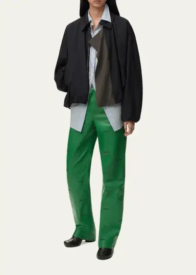 LOEWE Striped Draped Waist Button-Down Shirt | Thumbnail 2 LOEWE Striped Draped Waist Button-Down Shirt | Thumbnail 2