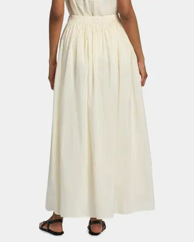 Loulou de Saison Naya A-Line Gathered Skirt | Thumbnail 3 Loulou de Saison Naya A-Line Gathered Skirt | Thumbnail 3