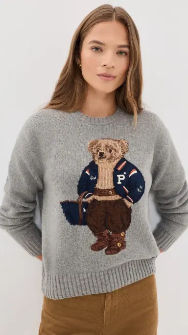 Polo Ralph Lauren Polo Bear Crew Neck Sweater | Thumbnail 2 Polo Ralph Lauren Polo Bear Crew Neck Sweater | Thumbnail 2