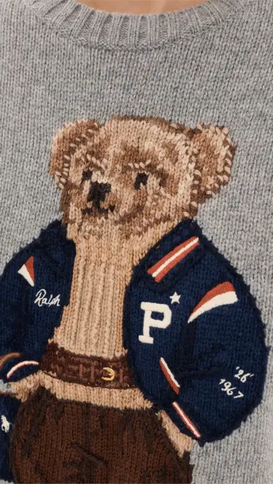 Polo Ralph Lauren Polo Bear Crew Neck Sweater | Thumbnail 6 Polo Ralph Lauren Polo Bear Crew Neck Sweater | Thumbnail 6