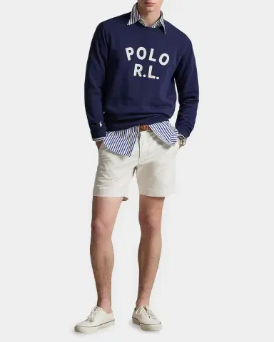 Polo Ralph Lauren Logo Cotton-Blend Crewneck Sweatshirt | Thumbnail 2 Polo Ralph Lauren Logo Cotton-Blend Crewneck Sweatshirt | Thumbnail 2