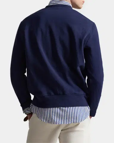 Polo Ralph Lauren Logo Cotton-Blend Crewneck Sweatshirt | Thumbnail 3 Polo Ralph Lauren Logo Cotton-Blend Crewneck Sweatshirt | Thumbnail 3