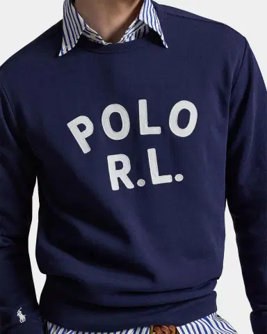 Polo Ralph Lauren Logo Cotton-Blend Crewneck Sweatshirt | Thumbnail 5 Polo Ralph Lauren Logo Cotton-Blend Crewneck Sweatshirt | Thumbnail 5