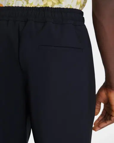 Valentino Garavani Men's Ricamo Pintuck-Front Drawstring Pants | Thumbnail 5 Valentino Garavani Men's Ricamo Pintuck-Front Drawstring Pants | Thumbnail 5