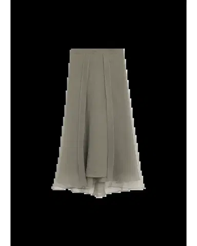 Brunello Cucinelli Layered Crispy Silk Maxi Circle Skirt | Thumbnail 2 Brunello Cucinelli Layered Crispy Silk Maxi Circle Skirt | Thumbnail 2