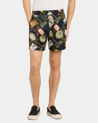 Rhude Men's Vin Bandana Print PJ Shorts | Thumbnail 4 Rhude Men's Vin Bandana Print PJ Shorts | Thumbnail 4