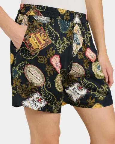 Rhude Men's Vin Bandana Print PJ Shorts | Thumbnail 5 Rhude Men's Vin Bandana Print PJ Shorts | Thumbnail 5