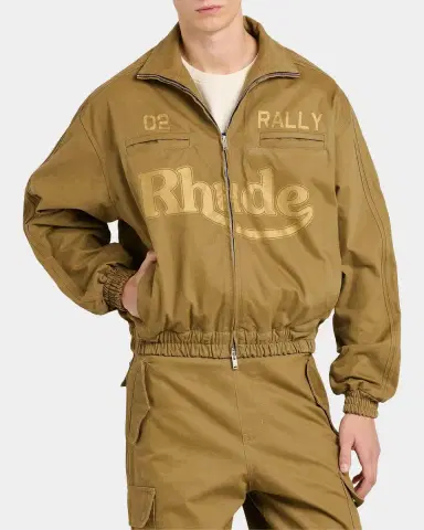 Rhude Rally Logo Track Jacket | Thumbnail 4 Rhude Rally Logo Track Jacket | Thumbnail 4