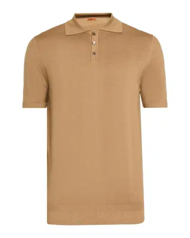 Barena Men's Merino Wool Polo Shirt | Thumbnail 1 Barena Men's Merino Wool Polo Shirt | Thumbnail 1