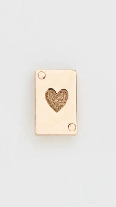 Zoë Chicco 14k Gold Itty Bitty Queen of Hearts Stud Earring | Thumbnail 2 Zoë Chicco 14k Gold Itty Bitty Queen of Hearts Stud Earring | Thumbnail 2